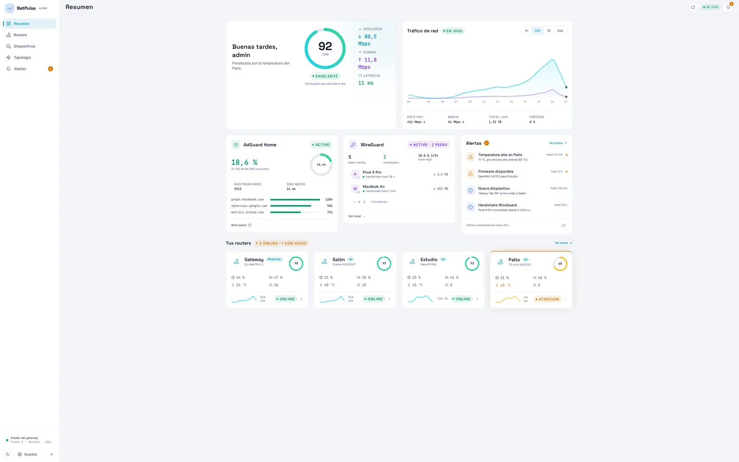 Captura de NetPulse